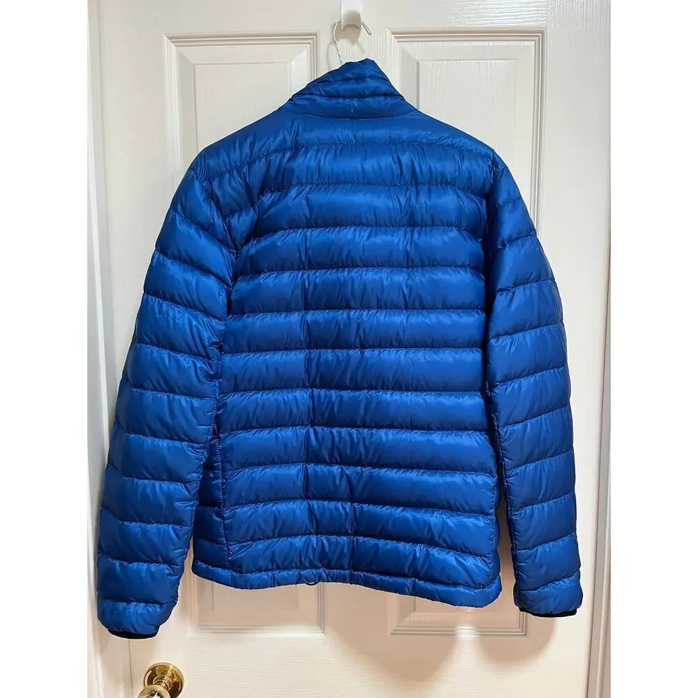 Vintage RLX Ralph Lauren Men’s Down Puffer Jacket Small Blue Green 80% Down Fill